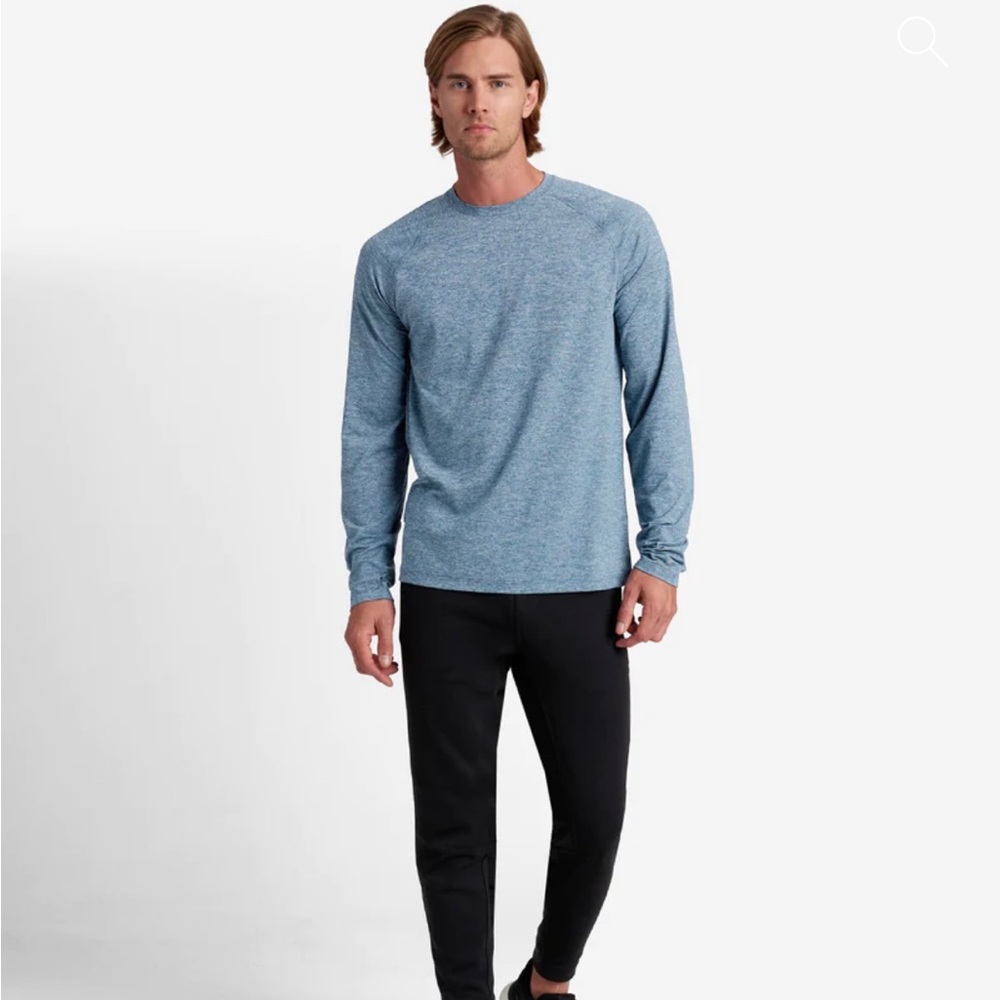 NWT Kenneth Cole Men’s Blue Long Sleeve Tee Size M